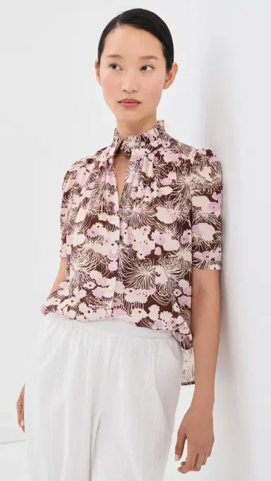 ALIX OF BOHEMIA Winnie Dandelion Dusk Shirt Dark Brown | Thumbnail 2 ALIX OF BOHEMIA Winnie Dandelion Dusk Shirt Dark Brown | Thumbnail 2