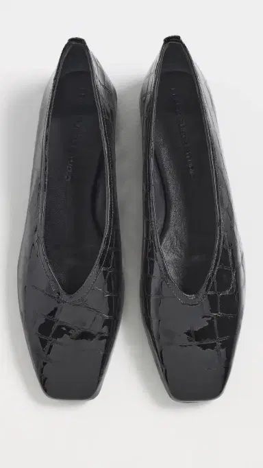 Black Suede Studio Ayra Flats Black Croc Patent Leather 37 | Thumbnail 2 Black Suede Studio Ayra Flats Black Croc Patent Leather 37 | Thumbnail 2