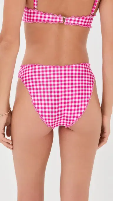 Peixoto Brooke Bikini Bottoms Candy Gingham M | Thumbnail 3 Peixoto Brooke Bikini Bottoms Candy Gingham M | Thumbnail 3