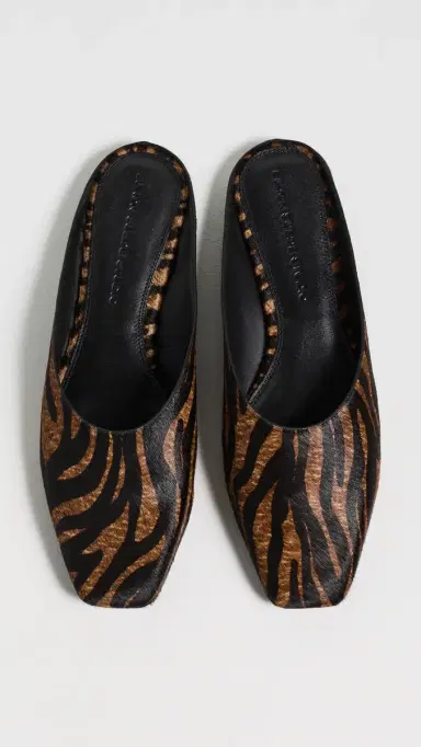 Black Suede Studio Lucia Flats Brown Zebra Pony Hair 37 | Thumbnail 2 Black Suede Studio Lucia Flats Brown Zebra Pony Hair 37 | Thumbnail 2