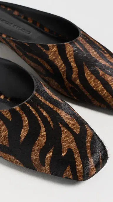 Black Suede Studio Lucia Flats Brown Zebra Pony Hair 37 | Thumbnail 6 Black Suede Studio Lucia Flats Brown Zebra Pony Hair 37 | Thumbnail 6