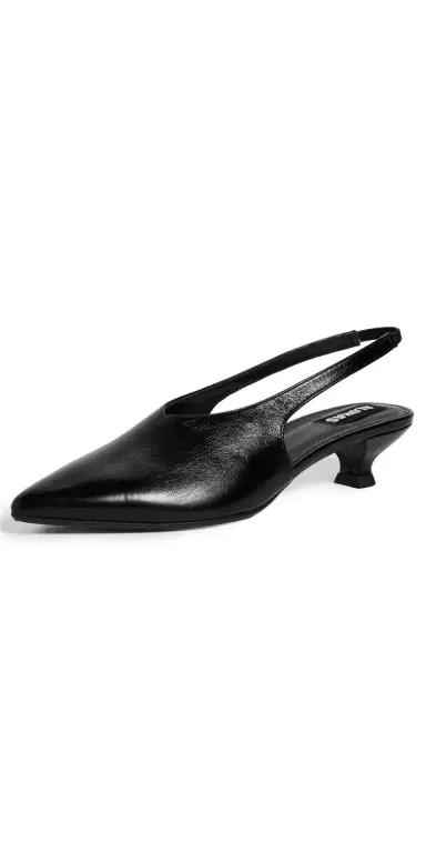 ALOHAS Eros Slingback Heels Black | Thumbnail 1 ALOHAS Eros Slingback Heels Black | Thumbnail 1