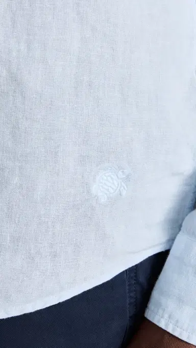Vilebrequin Caroubis Linen Shirt | Thumbnail 6 Vilebrequin Caroubis Linen Shirt | Thumbnail 6