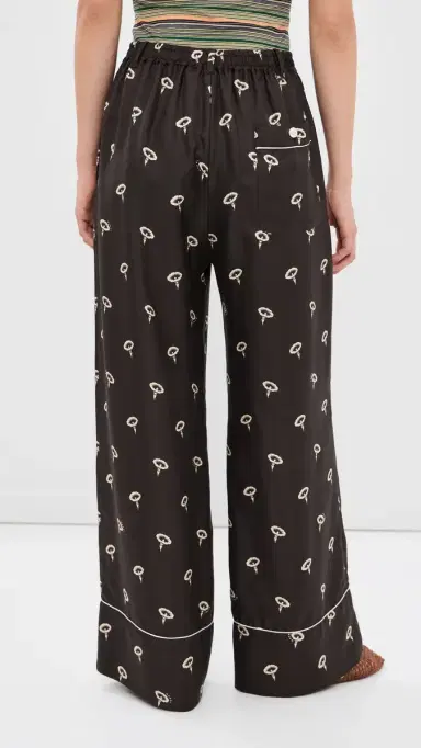 Marni Silk Satin Trousers | Thumbnail 3 Marni Silk Satin Trousers | Thumbnail 3