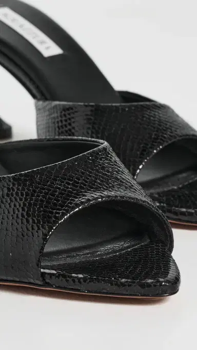 Aquazzura Bisous Mules 65mm Black | Thumbnail 6 Aquazzura Bisous Mules 65mm Black | Thumbnail 6