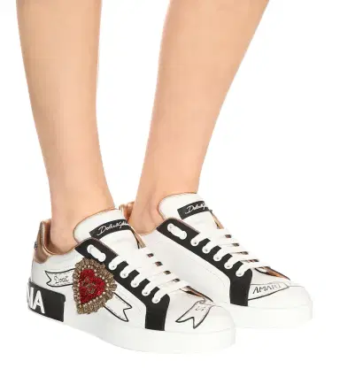 Dolce & Gabbana Portofino leather sneakers | Thumbnail 3 Dolce & Gabbana Portofino leather sneakers | Thumbnail 3