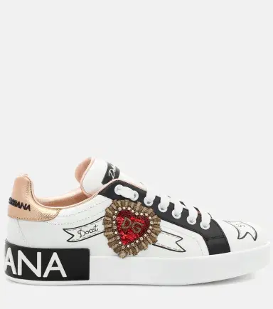 Dolce & Gabbana Portofino leather sneakers | Thumbnail 5 Dolce & Gabbana Portofino leather sneakers | Thumbnail 5