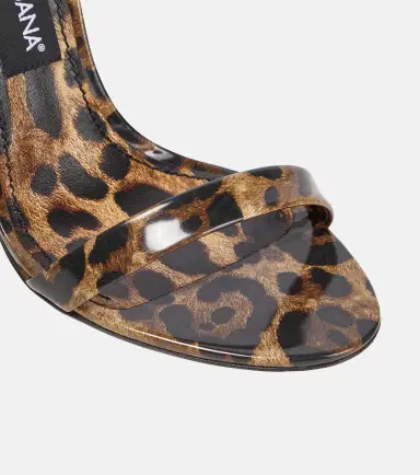Dolce & Gabbana x Kim leopard-print leather sandals | Thumbnail 4 Dolce & Gabbana x Kim leopard-print leather sandals | Thumbnail 4