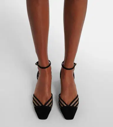 Aquazzura Alana 35 suede pumps | Thumbnail 5 Aquazzura Alana 35 suede pumps | Thumbnail 5