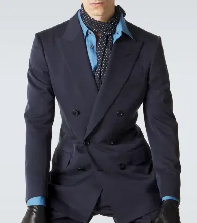 Tom Ford Double-breasted silk blazer | Thumbnail 2 Tom Ford Double-breasted silk blazer | Thumbnail 2