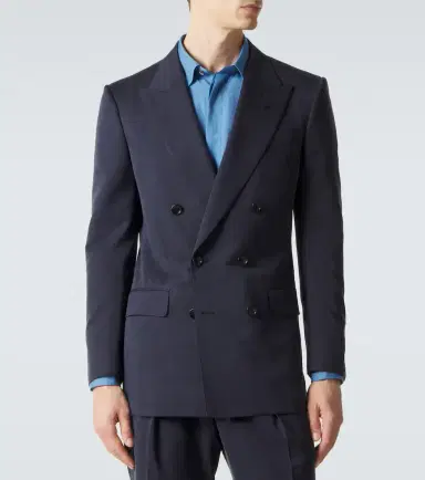 Tom Ford Double-breasted silk blazer | Thumbnail 5 Tom Ford Double-breasted silk blazer | Thumbnail 5