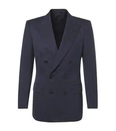 Tom Ford Double-breasted silk blazer | Thumbnail 1 Tom Ford Double-breasted silk blazer | Thumbnail 1