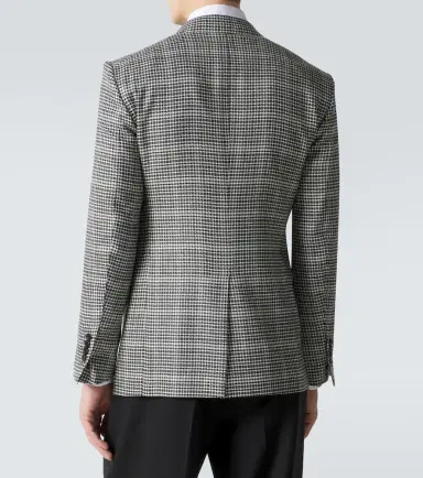 Tom Ford Checked wool-blend suit jacket | Thumbnail 2 Tom Ford Checked wool-blend suit jacket | Thumbnail 2