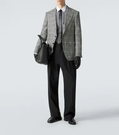 Tom Ford Checked wool-blend suit jacket | Thumbnail 5 Tom Ford Checked wool-blend suit jacket | Thumbnail 5