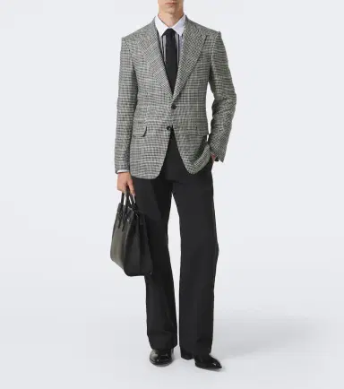 Tom Ford Checked wool-blend suit jacket | Thumbnail 6 Tom Ford Checked wool-blend suit jacket | Thumbnail 6