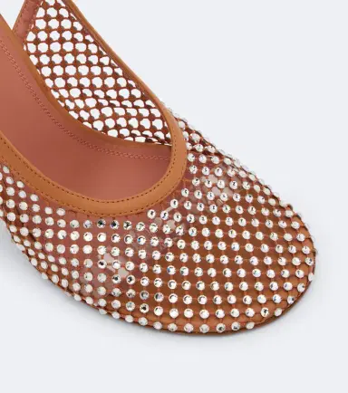 Amina Muaddi Dolly crystal embellished slingback pumps | Thumbnail 2 Amina Muaddi Dolly crystal embellished slingback pumps | Thumbnail 2