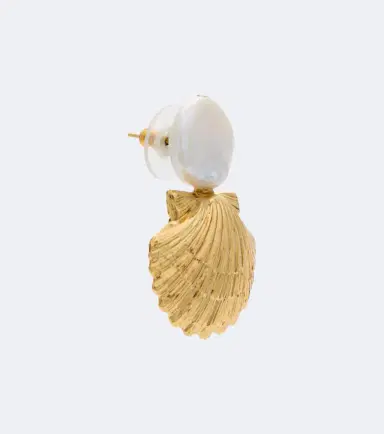 Jennifer Behr Laguna faux pearl drop earrings | Thumbnail 3 Jennifer Behr Laguna faux pearl drop earrings | Thumbnail 3
