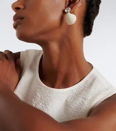 Jennifer Behr Kauai embellished drop earrings | Thumbnail 5 Jennifer Behr Kauai embellished drop earrings | Thumbnail 5