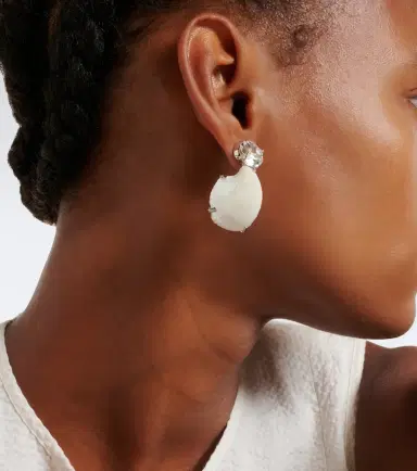 Jennifer Behr Kauai embellished drop earrings | Thumbnail 6 Jennifer Behr Kauai embellished drop earrings | Thumbnail 6