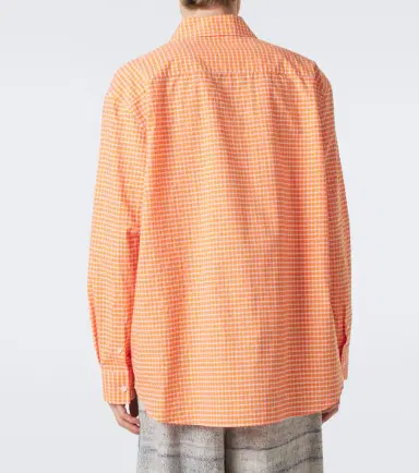 Loewe Checked cotton-blend shirt | Thumbnail 3 Loewe Checked cotton-blend shirt | Thumbnail 3