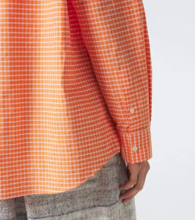 Loewe Checked cotton-blend shirt | Thumbnail 5 Loewe Checked cotton-blend shirt | Thumbnail 5