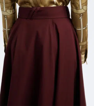 Burberry Brenda cotton midi skirt | Thumbnail 5 Burberry Brenda cotton midi skirt | Thumbnail 5