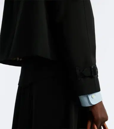 Burberry Double-breasted cotton gabardine jacket | Thumbnail 2 Burberry Double-breasted cotton gabardine jacket | Thumbnail 2