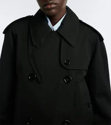 Burberry Double-breasted cotton gabardine jacket | Thumbnail 3 Burberry Double-breasted cotton gabardine jacket | Thumbnail 3