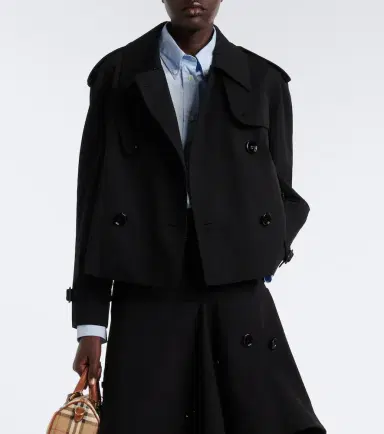 Burberry Double-breasted cotton gabardine jacket | Thumbnail 7 Burberry Double-breasted cotton gabardine jacket | Thumbnail 7