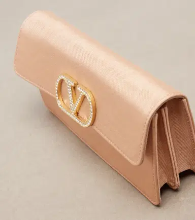 Valentino Garavani VLogo embellished wallet on chain | Thumbnail 2 Valentino Garavani VLogo embellished wallet on chain | Thumbnail 2