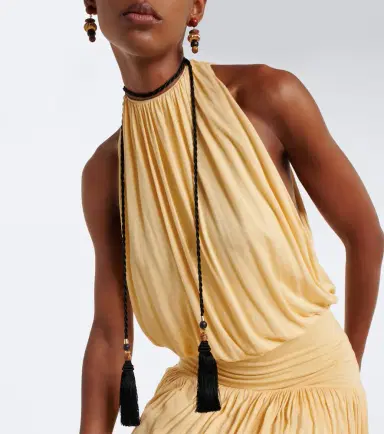 Jennifer Behr Gigi 18kt gold-plated braided belt | Thumbnail 4 Jennifer Behr Gigi 18kt gold-plated braided belt | Thumbnail 4