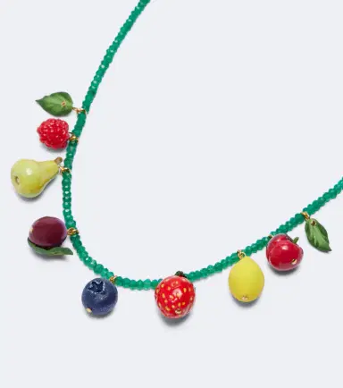 Jennifer Behr Fruita embellished charm necklace | Thumbnail 3 Jennifer Behr Fruita embellished charm necklace | Thumbnail 3