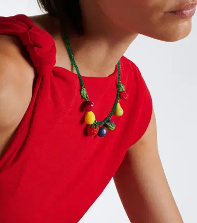 Jennifer Behr Fruita embellished charm necklace | Thumbnail 4 Jennifer Behr Fruita embellished charm necklace | Thumbnail 4