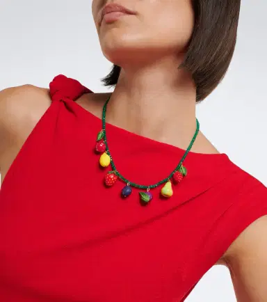 Jennifer Behr Fruita embellished charm necklace | Thumbnail 5 Jennifer Behr Fruita embellished charm necklace | Thumbnail 5