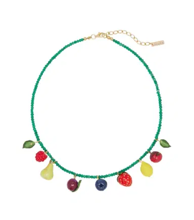 Jennifer Behr Fruita embellished charm necklace | Thumbnail 1 Jennifer Behr Fruita embellished charm necklace | Thumbnail 1