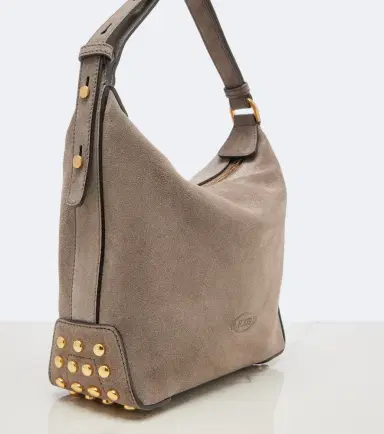 Tod's Metal Dots Mini suede top-handle bag | Thumbnail 2 Tod's Metal Dots Mini suede top-handle bag | Thumbnail 2
