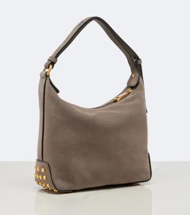 Tod's Metal Dots Mini suede top-handle bag | Thumbnail 4 Tod's Metal Dots Mini suede top-handle bag | Thumbnail 4