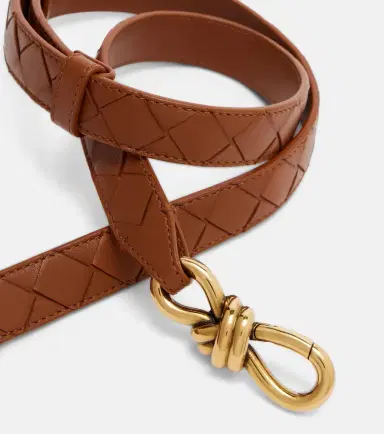 Bottega Veneta Andiamo Intrecciato leather belt | Thumbnail 2 Bottega Veneta Andiamo Intrecciato leather belt | Thumbnail 2