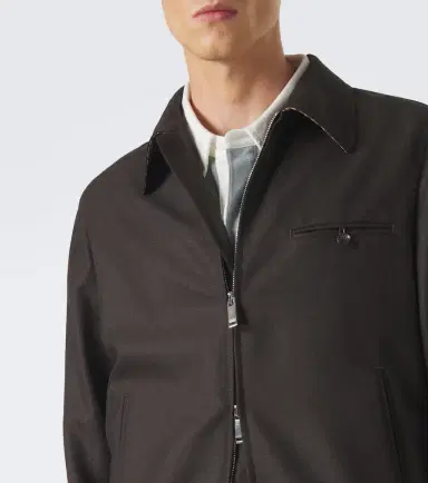 Incotex Virgin wool blouson jacket | Thumbnail 4 Incotex Virgin wool blouson jacket | Thumbnail 4