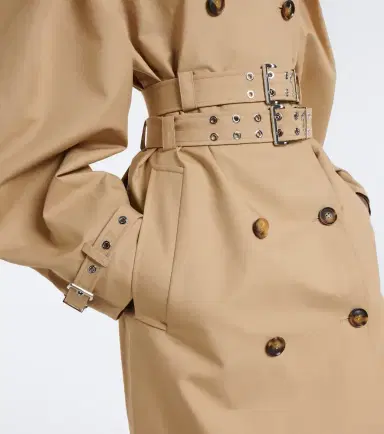 Ganni Cotton trench coat | Thumbnail 2 Ganni Cotton trench coat | Thumbnail 2
