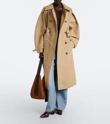 Ganni Cotton trench coat | Thumbnail 6 Ganni Cotton trench coat | Thumbnail 6