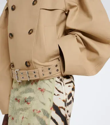 Ganni Cotton jacket | Thumbnail 3 Ganni Cotton jacket | Thumbnail 3