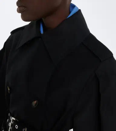 Ganni Cotton trench coat | Thumbnail 2 Ganni Cotton trench coat | Thumbnail 2