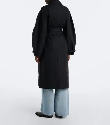Ganni Cotton trench coat | Thumbnail 7 Ganni Cotton trench coat | Thumbnail 7