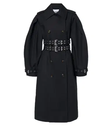 Ganni Cotton trench coat | Thumbnail 1 Ganni Cotton trench coat | Thumbnail 1