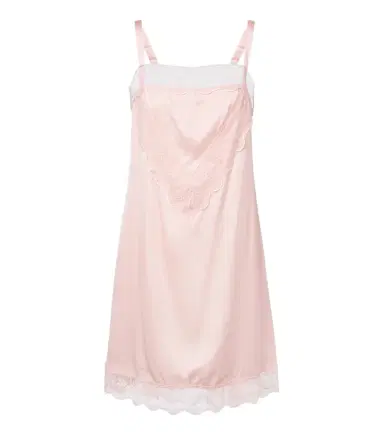 Simone Rocha Lace-trimmed satin slip dress | Thumbnail 1 Simone Rocha Lace-trimmed satin slip dress | Thumbnail 1