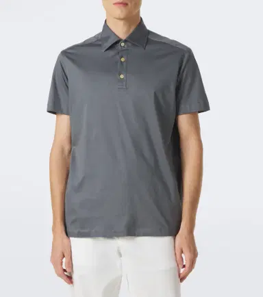 Kiton Cotton jersey polo shirt | Thumbnail 2 Kiton Cotton jersey polo shirt | Thumbnail 2