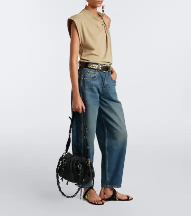 Isabel Marant Bolton Small croc-effect suede shoulder bag | Thumbnail 7 Isabel Marant Bolton Small croc-effect suede shoulder bag | Thumbnail 7