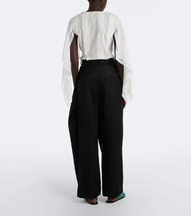 JW Anderson Belted wool wide-leg pants | Thumbnail 3 JW Anderson Belted wool wide-leg pants | Thumbnail 3