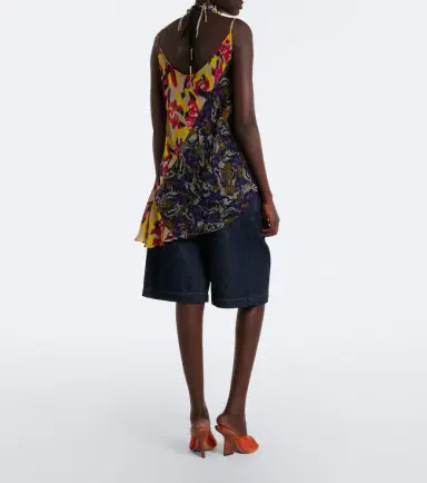 Dries Van Noten Belted denim shorts | Thumbnail 2 Dries Van Noten Belted denim shorts | Thumbnail 2